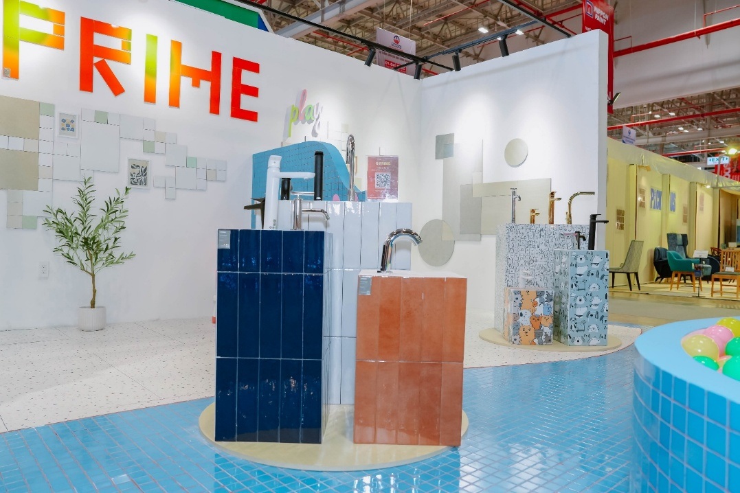 PRIME mang tới triển lãm VIBE nhiều ý tưởng kết hợp gạch với  nội ngoại thất độc đáo - 2