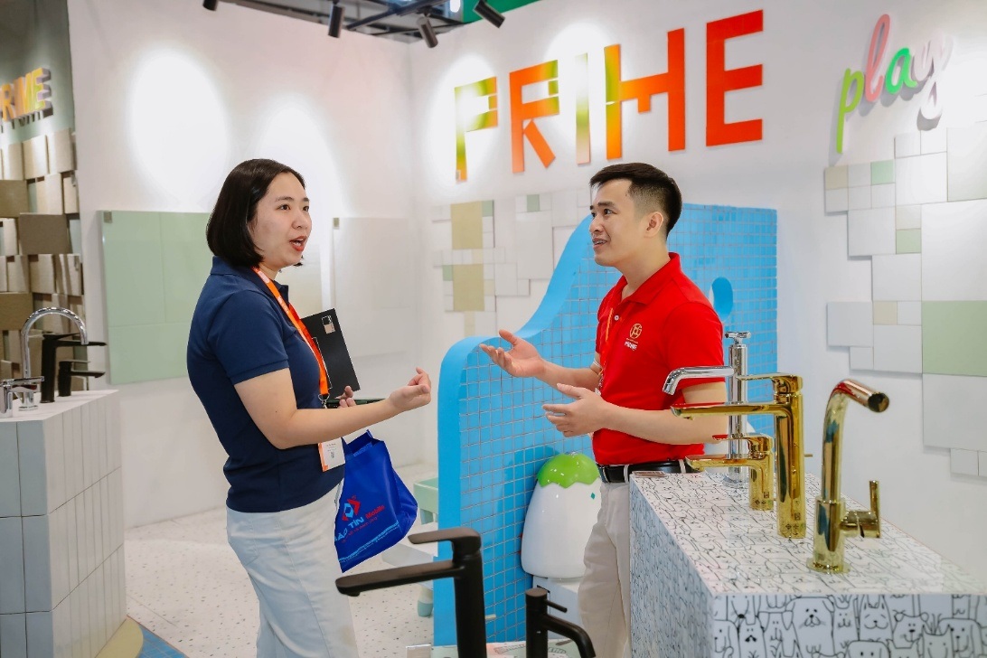 PRIME mang tới triển lãm VIBE nhiều ý tưởng kết hợp gạch với  nội ngoại thất độc đáo - 3