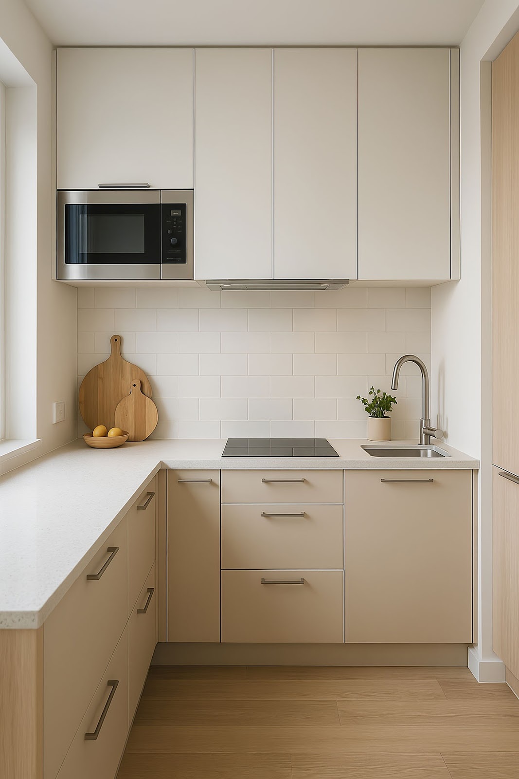 Bí quyết biến căn bếp nhỏ thành không gian tiện nghi và đẹp mắt - 4