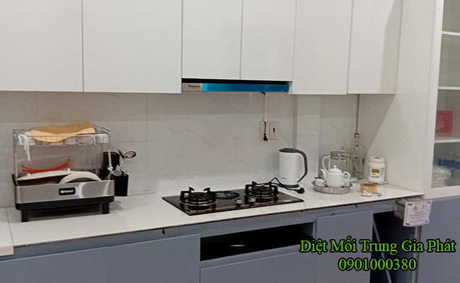 Diệt mối cho tủ bếp tại KDC Hồng Phát