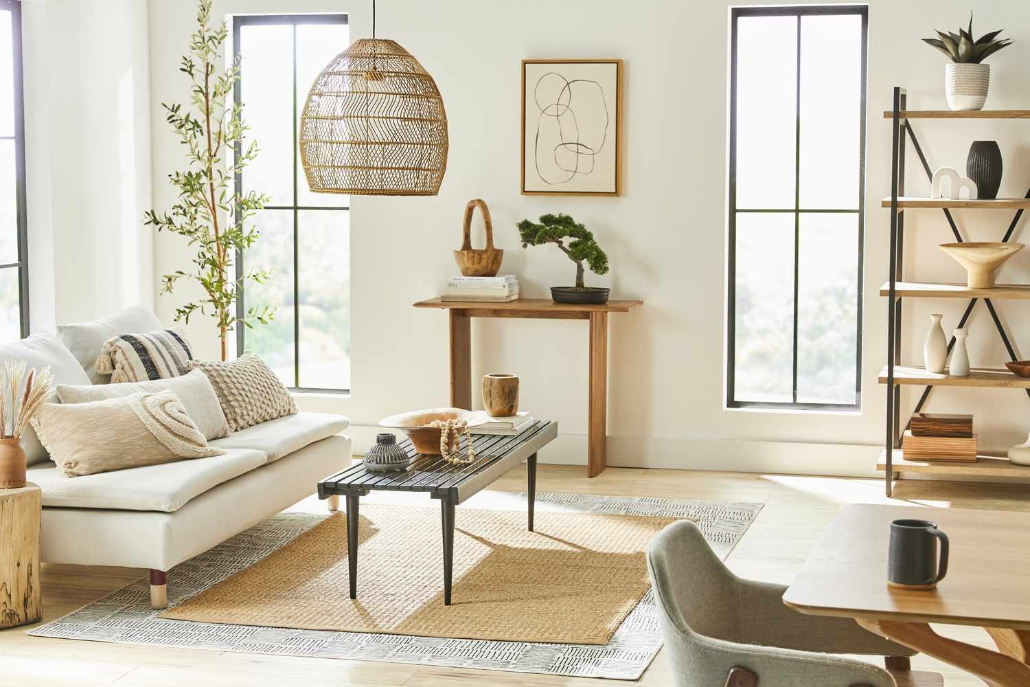 Xu hướng phòng khách 2026: Phong cách Japandi tái xuất - 1 Xu hướng phòng khách 2026: Phong cách Japandi tái xuất - 1