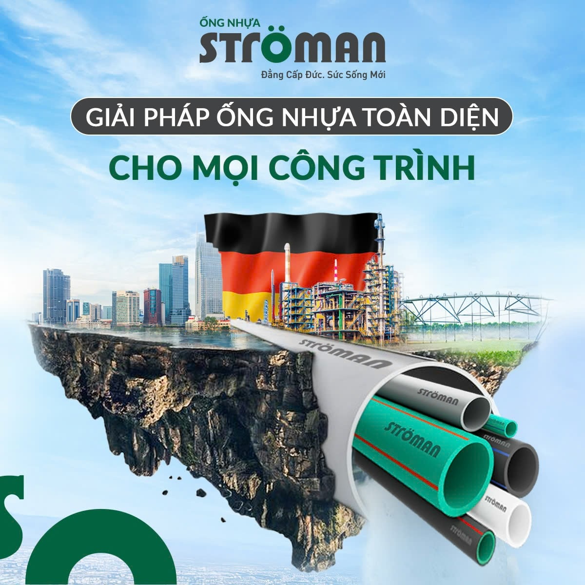 Ströman: Giải pháp giảm rò rỉ với định vị “bền bỉ chất Đức” - 1