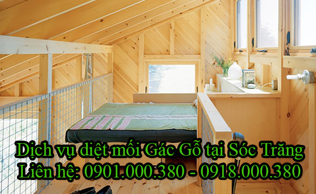 Dịch vụ diệt mối gác gỗ tại Sóc Trăng uy tín.