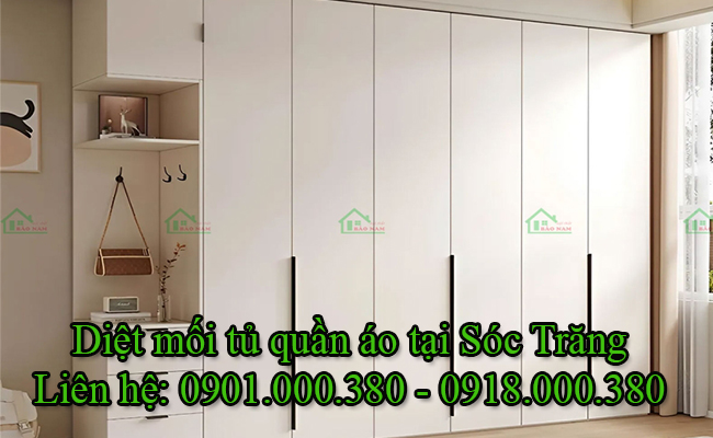 Dịch vụ diệt mối tủ quần áo tại Sóc Trăng giá rẻ.