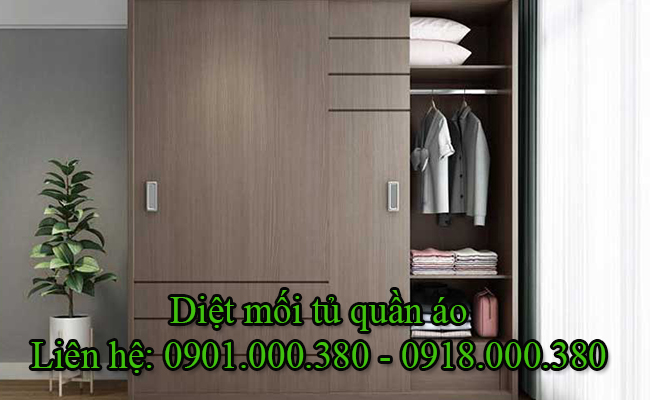 Dịch vụ diệt mối tủ quần áo tại Cà Mau uy tín.