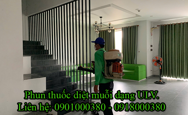 Phun thuốc diệt muỗi bằng phương pháp ULV Phun thuốc diệt muỗi bằng phương pháp ULV