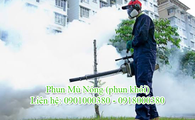Phun diệt muỗi dạng khói ( Mù nóng).