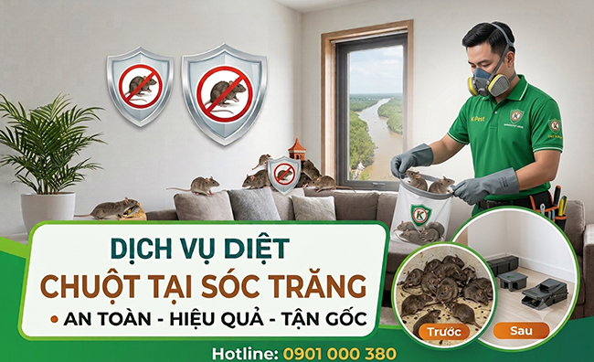Dịch vụ diệt chuột tại Sóc Trăng hiệu quả. Dịch vụ diệt chuột tại Sóc Trăng hiệu quả.