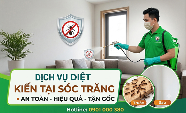 Dịch vụ diệt kiến tại Sóc Trăng tận gốc của Trung Gia Phát. Dịch vụ diệt kiến tại Sóc Trăng tận gốc của Trung Gia Phát.
