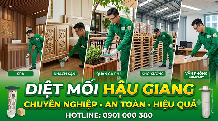 Diệt mối tại Hậu Giang chuyên nghiệp.