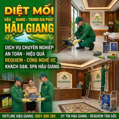 Diệt mối tại Hậu Giang uy tín.